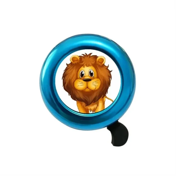 Sonnette vélo enfant coloré avec animal