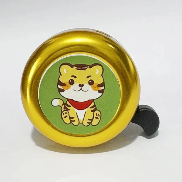 Sonnette vélo enfant coloré avec animal