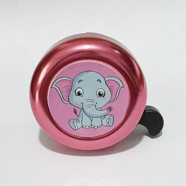Sonnette vélo enfant coloré avec animal