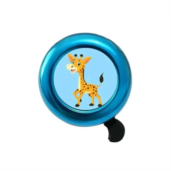 Sonnette vélo enfant coloré avec animal