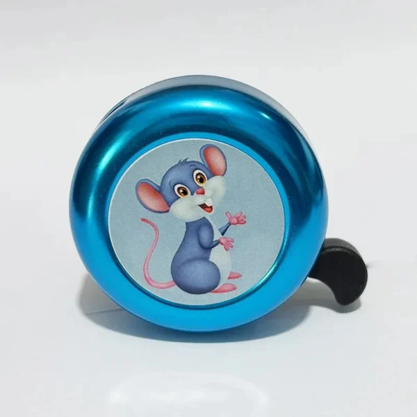 Sonnette vélo enfant coloré avec animal
