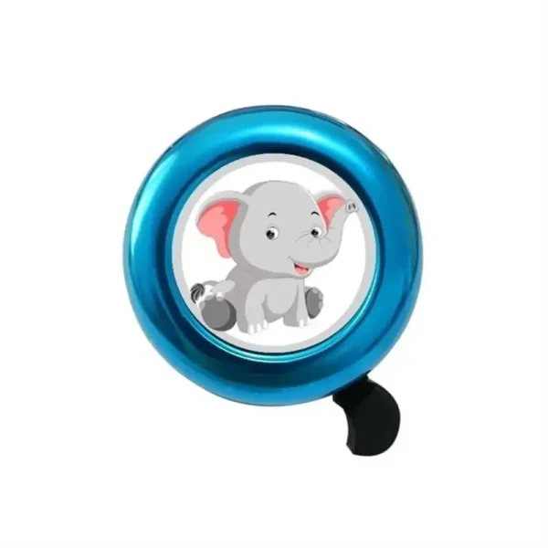 Sonnette vélo enfant coloré avec animal