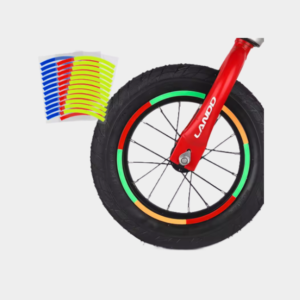 Autocollants réfléchissants pour roues de vélo enfant