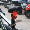 Reflécteur haute visibilité pour selle de vélo