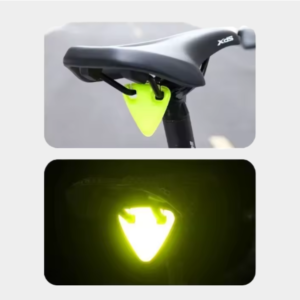 Reflécteur haute visibilité pour selle de vélo