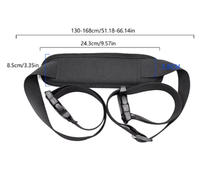 Sangle de transport réglable pour draisienne