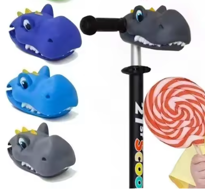 Tete d'animal pour guidon de trotinette